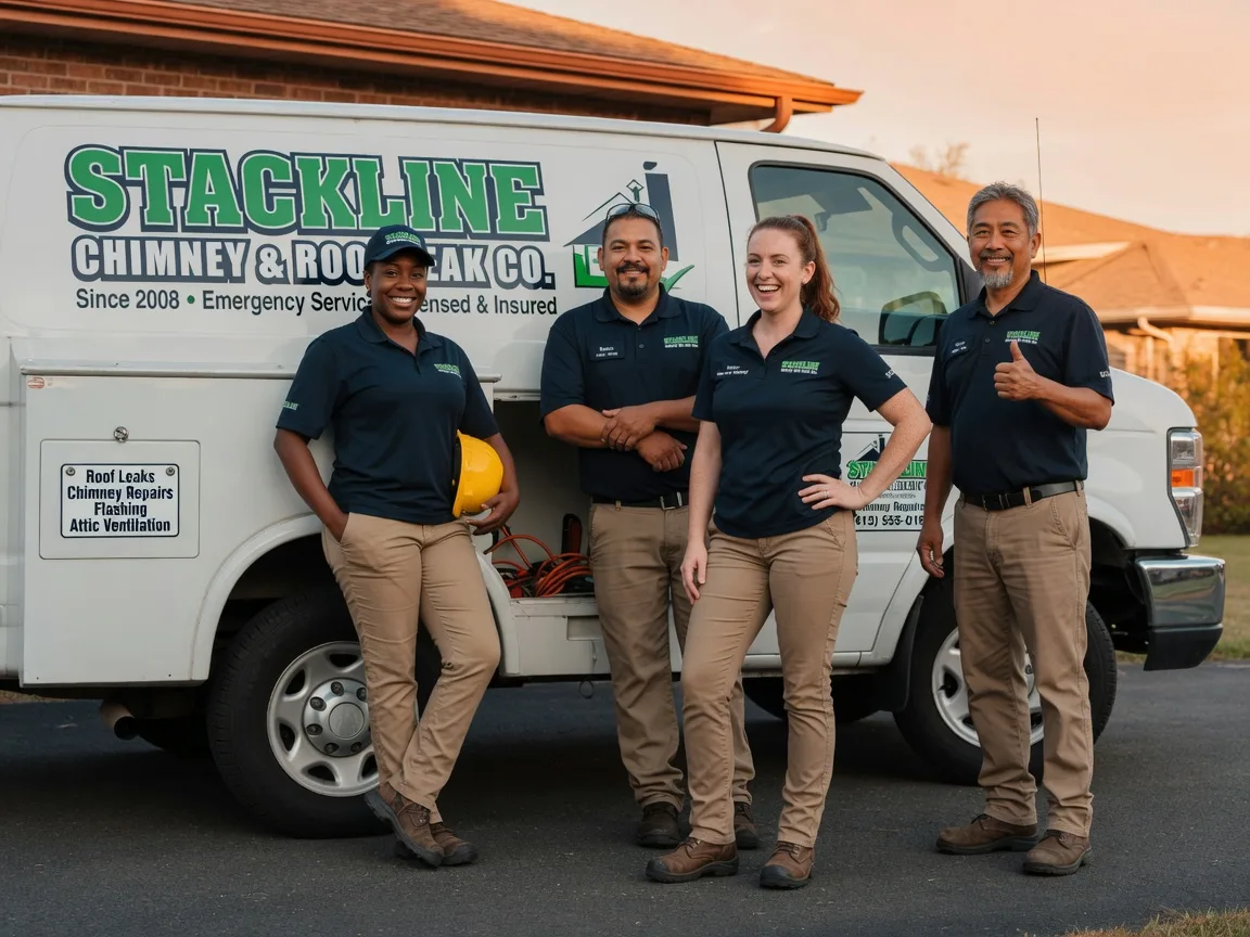 Chimney flashing repair company in Harborside, ME
